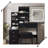 Vanity Desk with Mirror and LED Lights-1555610862