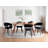 Fayette Rectangular Dining Table with Wood Top-1023633902-1023633896