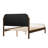 Ardin Solid Wood Bed With Boucle Upholstery-372184696-372184694