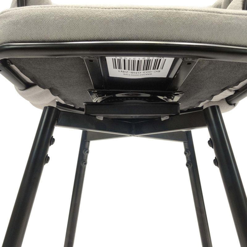 Les chaises de bar pivotantes à 360 °, équipées d'un tabouret de comptoir à dossier doux et rembourré, d'une chaise de cuisine moderne de luxe à pieds en métal, conviennent aux repas en famille, aux îlots de cuisine