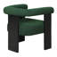 Chaise d'appoint rembourrée Boucle-697834595