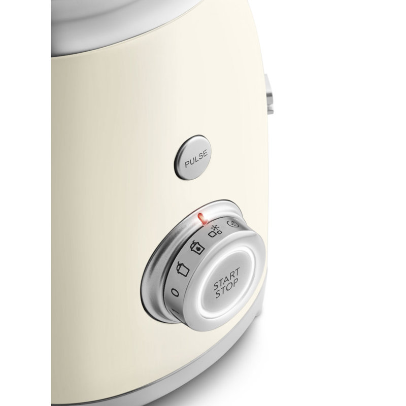 Smeg BLF03 50's Style Retro Countertop Blender, Cream