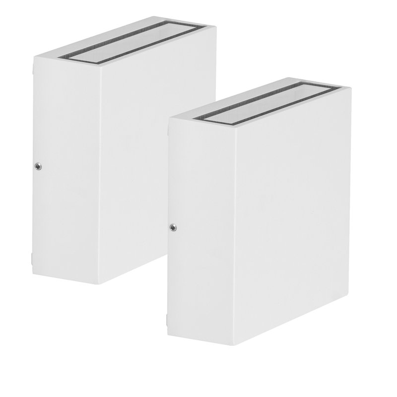 Wall Light Outdoor LED Wall Mount Lamp Modern Wall Sconce Lighting, White