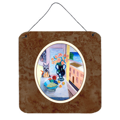 Décoration murale schnauzer