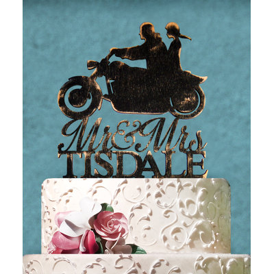 Wood Cake Topper