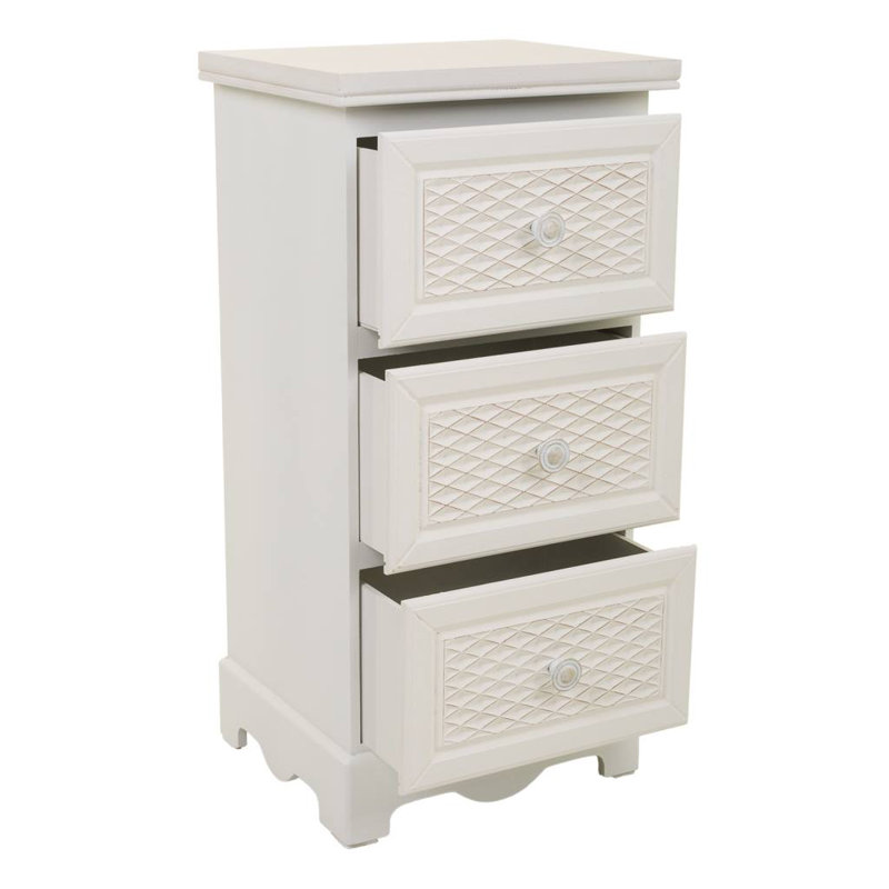 Glazer 31cm W Bedside Table