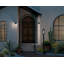 16.75" 1-Light Outdoor Wall Light with Clear Glass-115680860-115680859