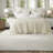 Reversible Tencel Bedding Sets, King/cal King, Ivory, Cool & Comfortable Year-round Blanket