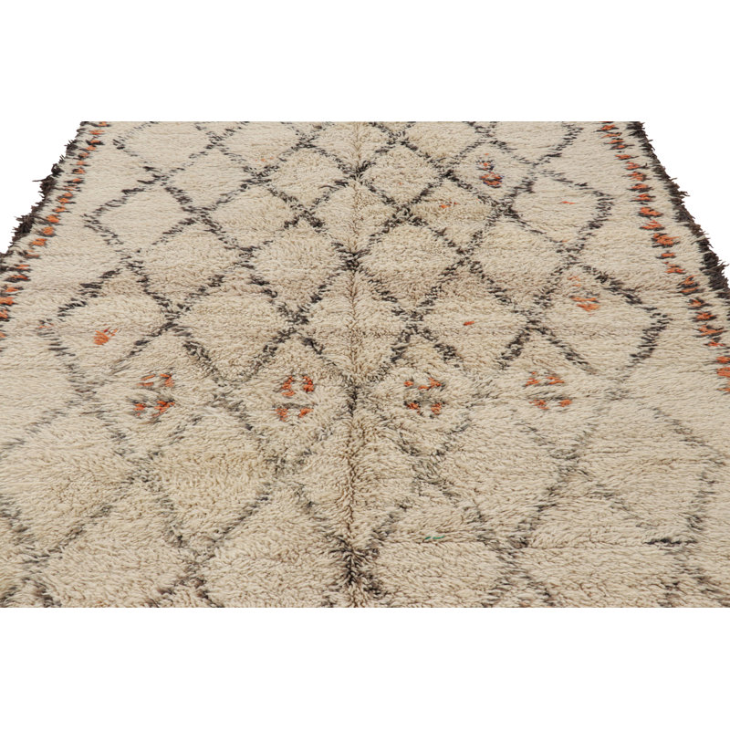 One-of-a-Kind 6’3”x11’2” Hand Knotted Area Rug