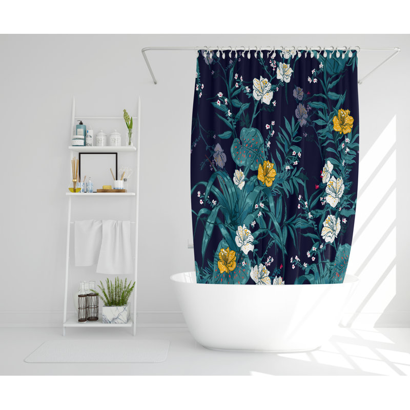 Lall Polyester Shower Curtain, 168cm H x 168cm W