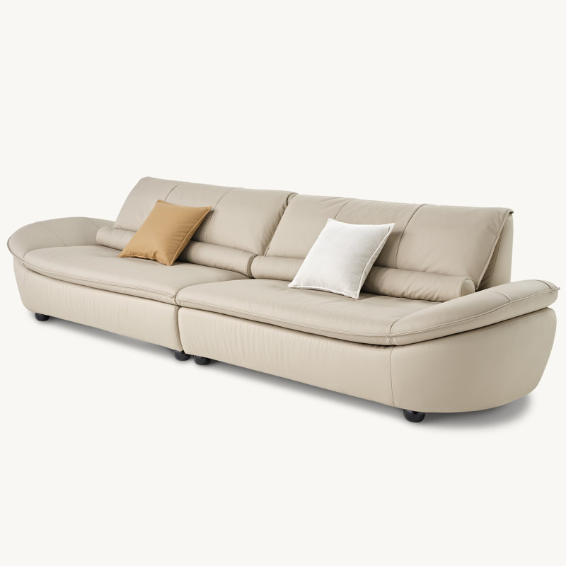 Canapé modulaire en cuir Bella
