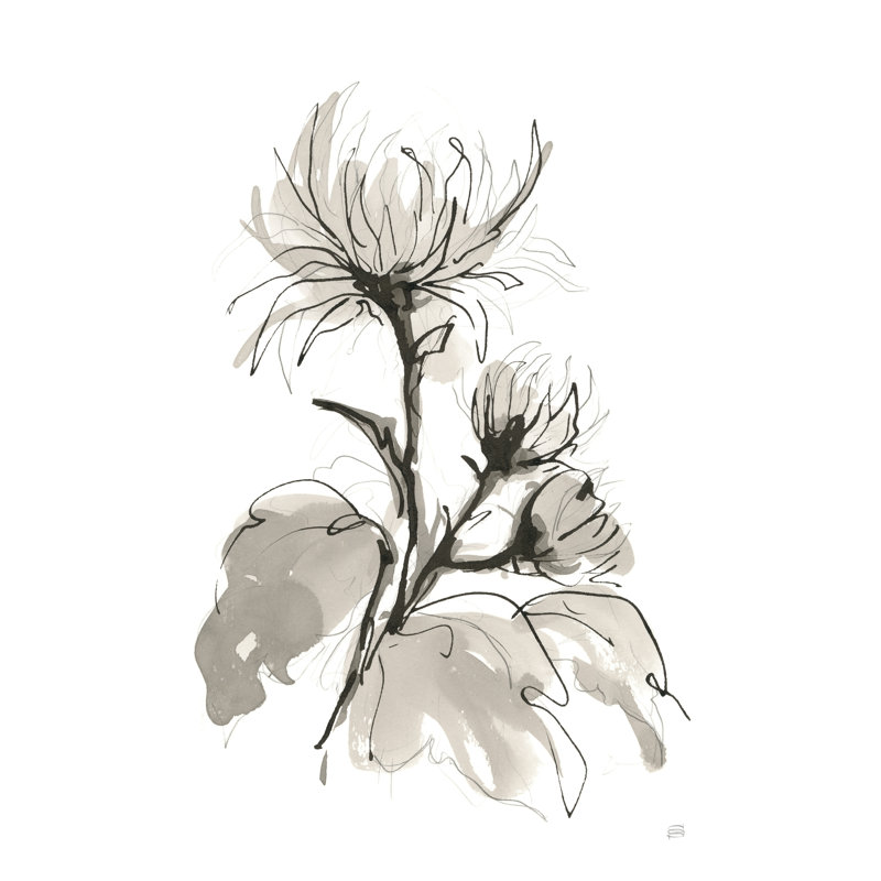 Chrysanthème I, H 36 po x l 24 po