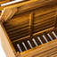 Élégant banc en bois avec support de rangement - entrée 68,38 po de haut x 37,91 po de large 17,56 po de profondeur organisez votre espace