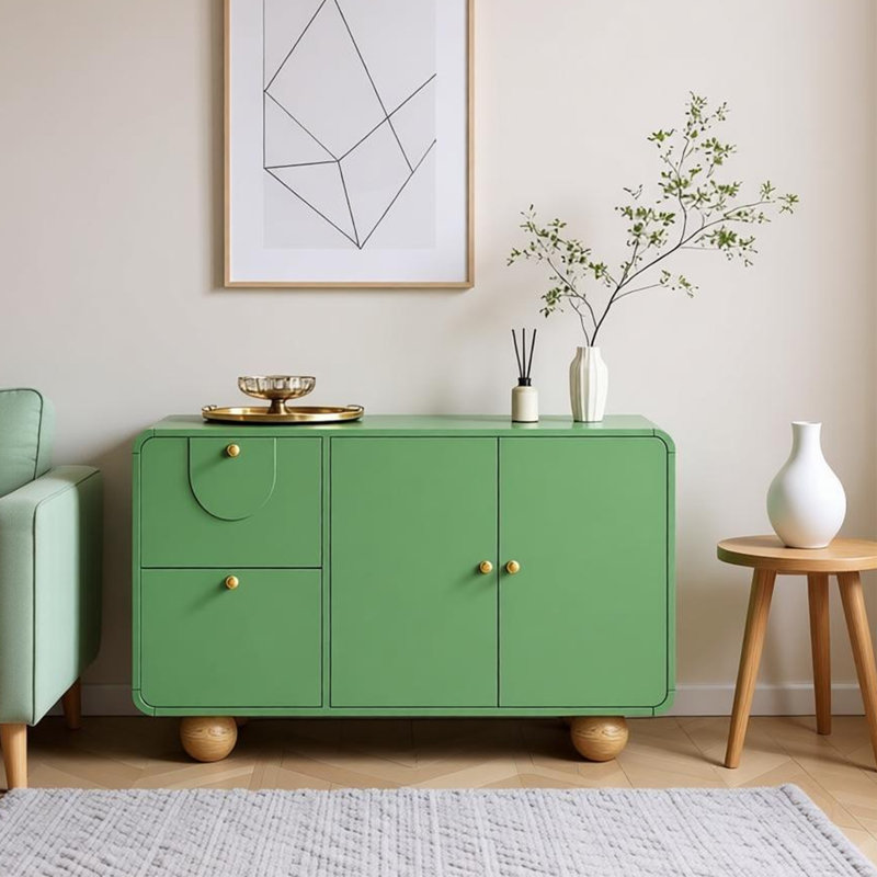 Armoire de rangement nordique minimaliste