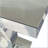 Mirrored Olive Shape Console Table with Crushed Diamond