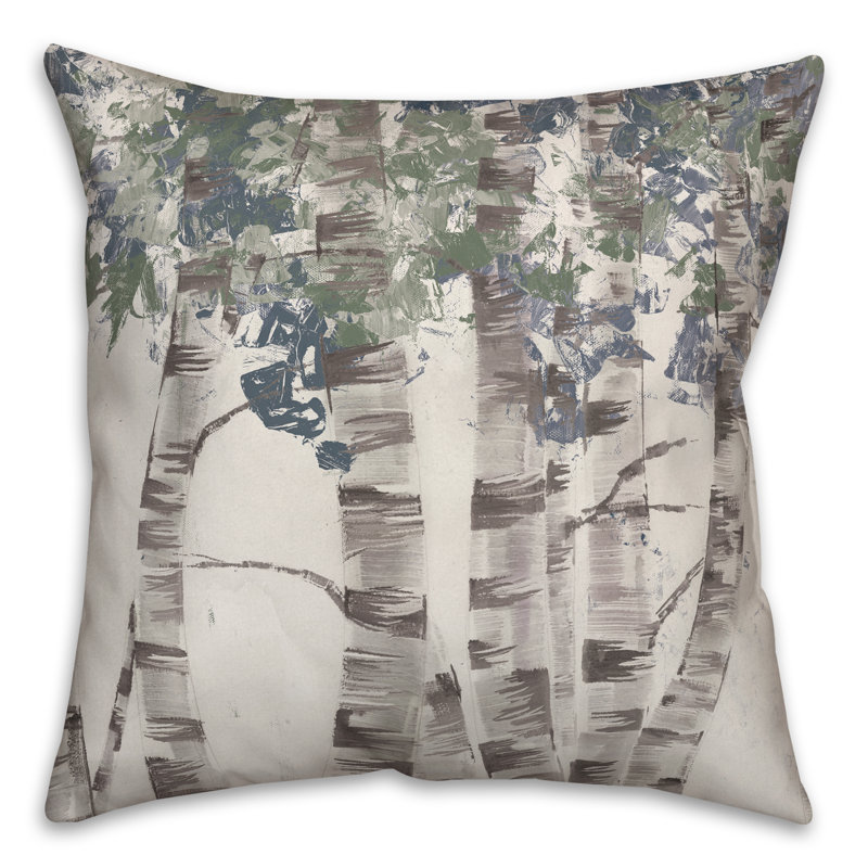 Coussin intérieur / extérieur Birch Trees