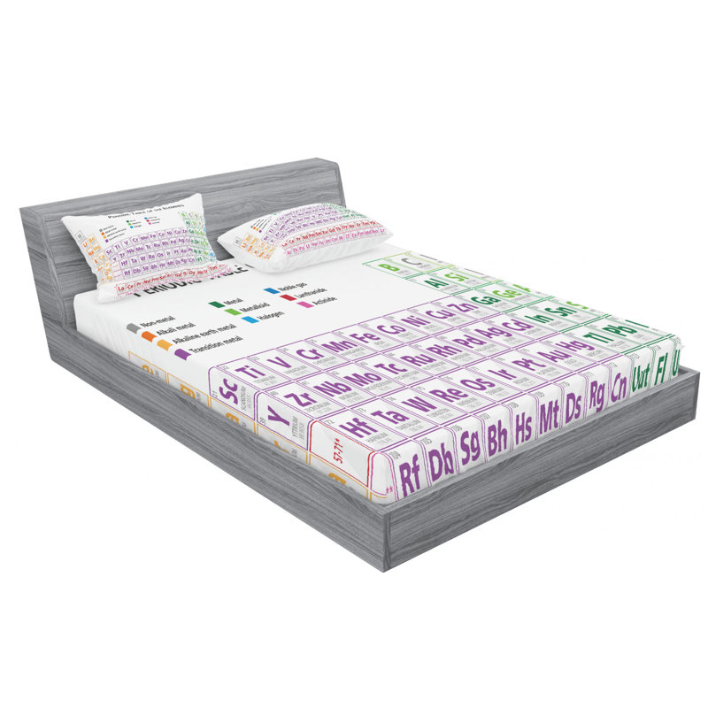 Microfiber Sheet Set, Full Sheet Set with 2 Pillowcases
