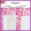 Rideaux de fenêtre à motif floral rose, voilages et voilages à motif floral - 1 panneau-446693558-446693553
