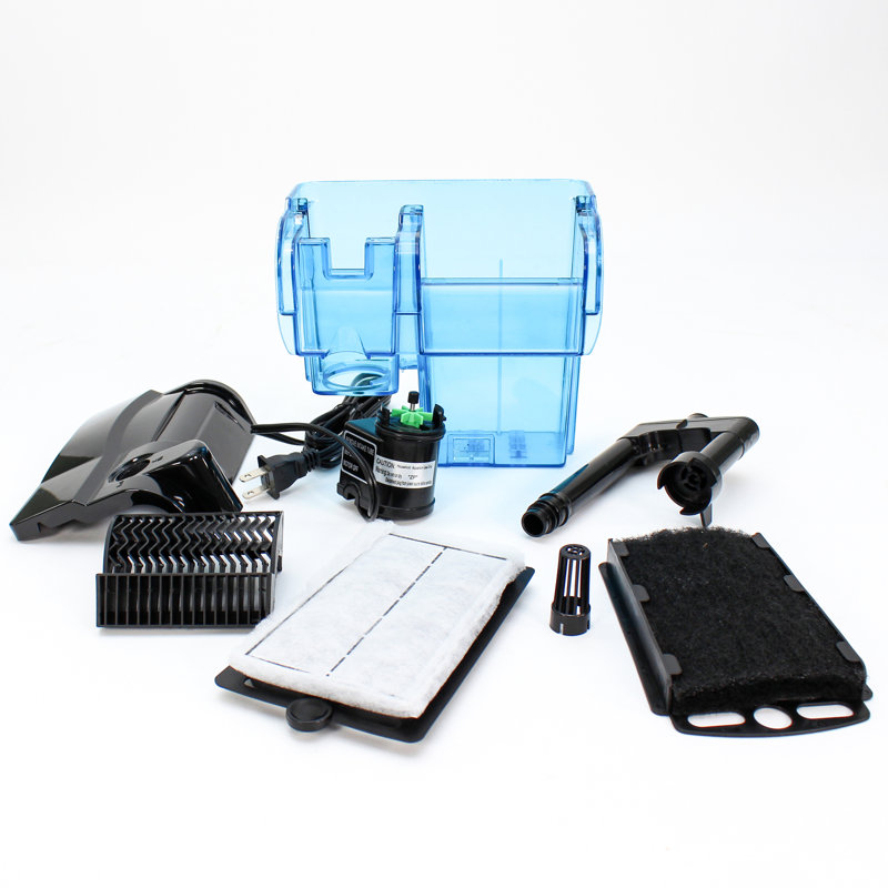 Cascade 200 Black Plastic Hang-On Aquarium Filter