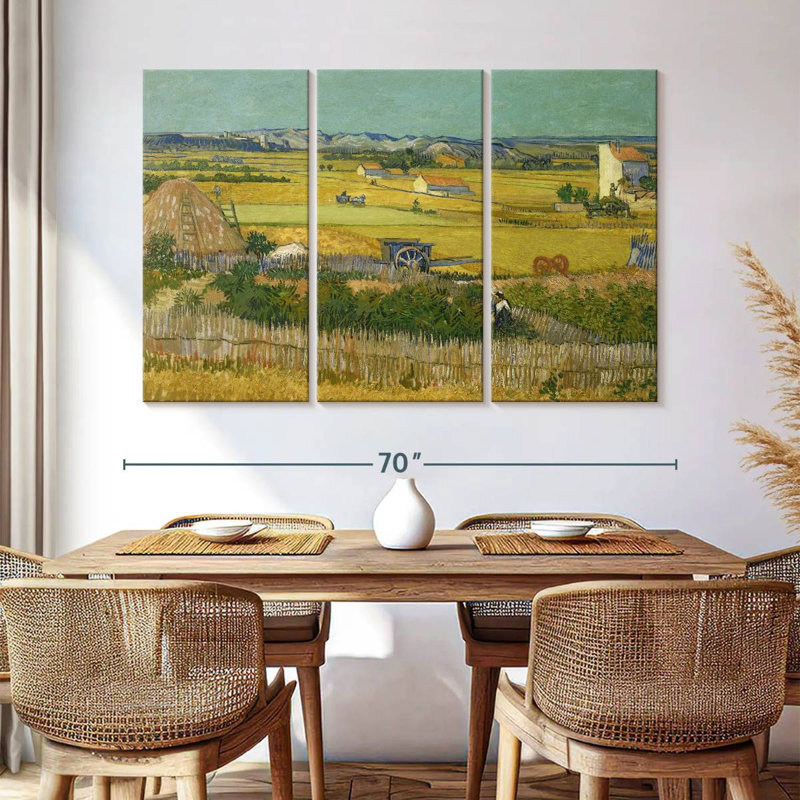 Alvord The Harvest 1888, H 42 po x l 65 po