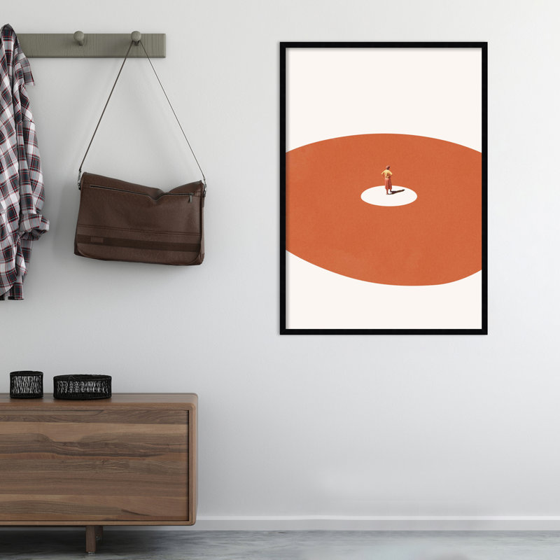 Confidence by Maarten Leon, Black, 29" W x 41" H