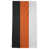 Black/Orange/White