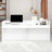 Modern Ergonomic Reception Desk With Strong Storage