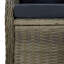 Chaise de patio inclinable avec coussins Brilliance-195464859-205125553