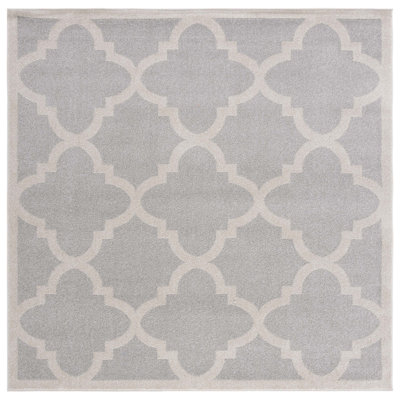 Ammundsen Geometric Light Grey/Beige Area Rug