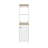 With Four Shelves, Single Door Cabinet-1779179350
