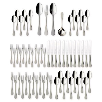 Villeroy & Boch Medina 64 Piece Flatware Set, Service for 12