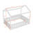 Metal Floor Bed Frame With Fence-697398872-697398873