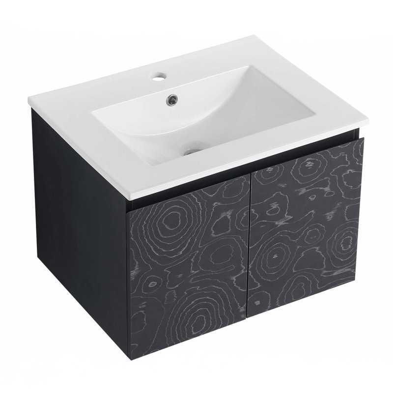 Meuble-lavabo flottant mural