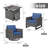 Nazime Wicker 4 - Person Patio Conversation Set with Cushions-1626318903