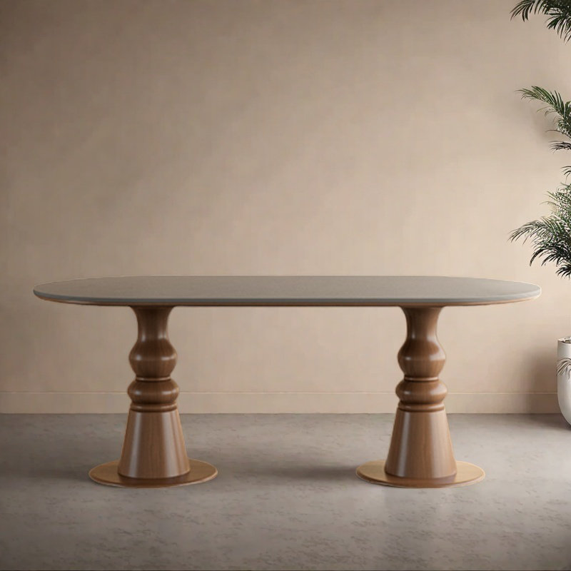 Small apartment quality dining table, 29.5 x 55.1"L x 31.4"W