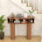 39.37'' Console Table, with 3 Storage and Sliding Doors Accent Tables for Entryway-1935878363