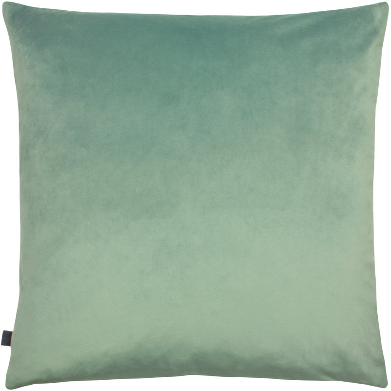 Geometric Square Cushion, Eucalyptus