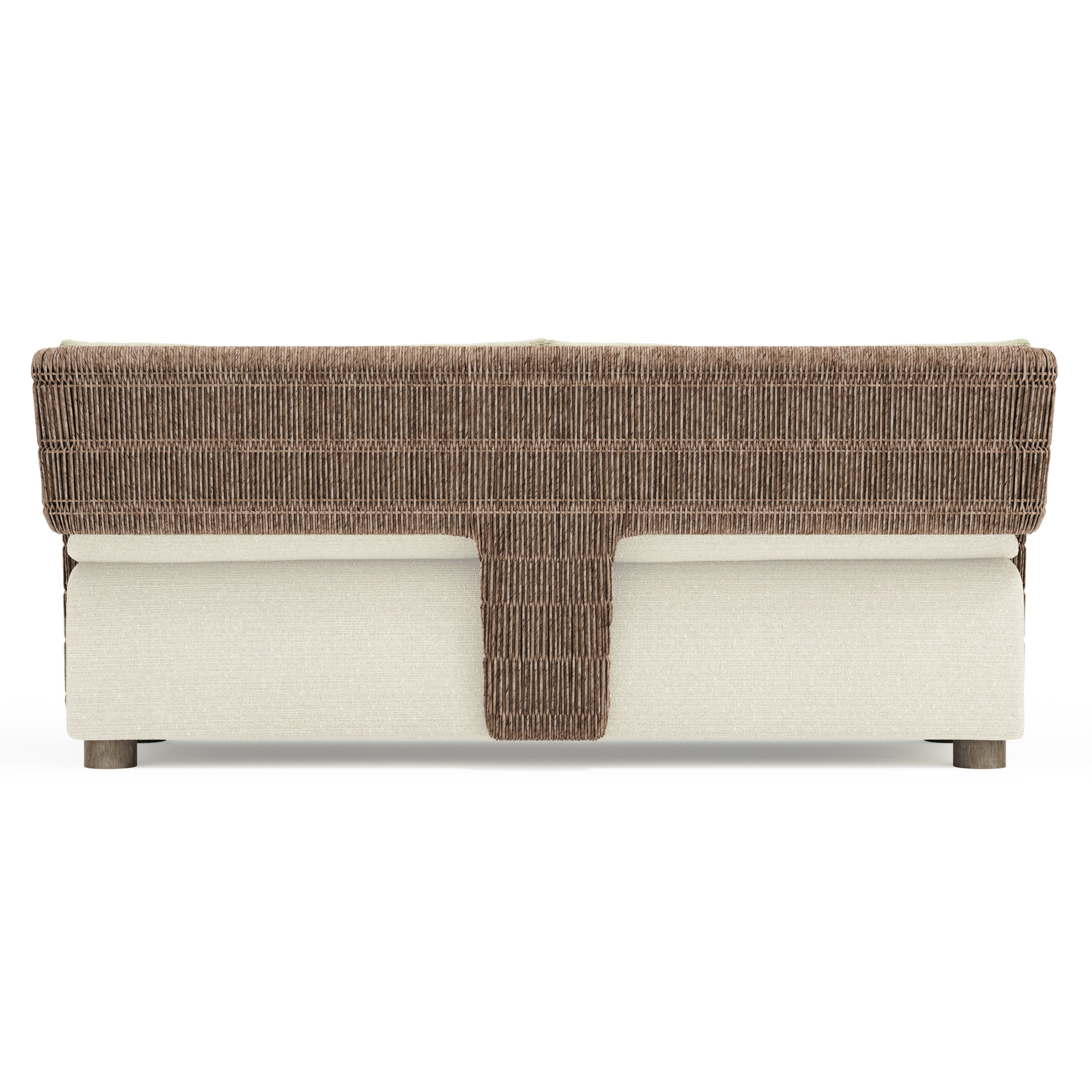Bernhardt Maldives Outdoor Sofa, Cream