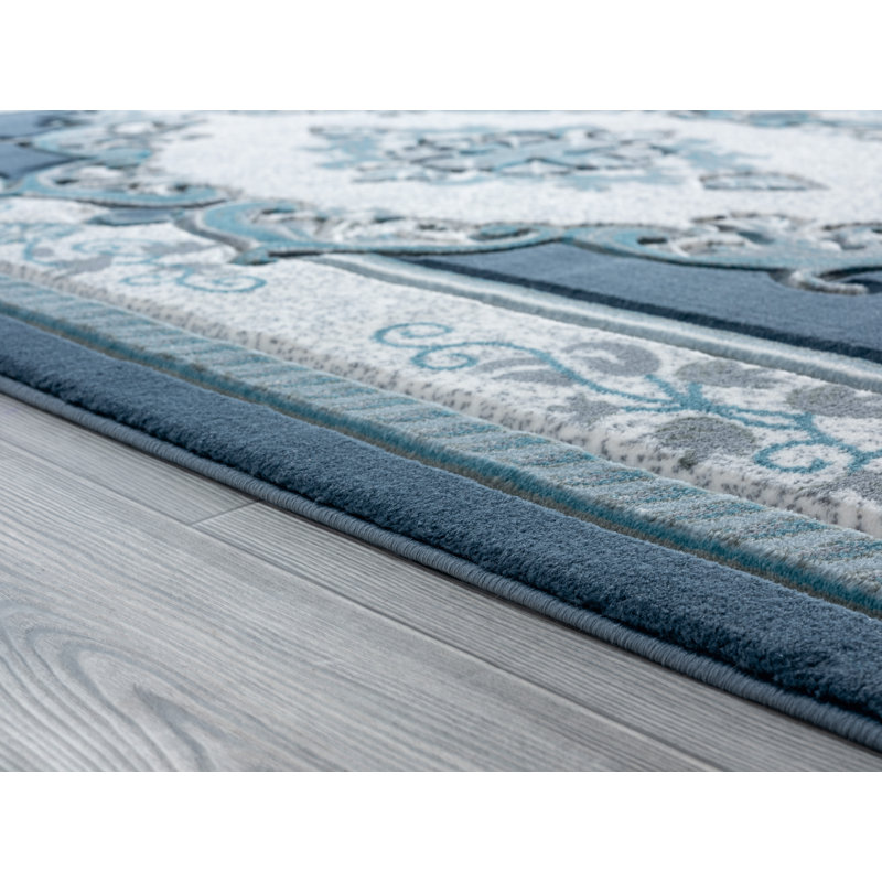 Tapis bleu Josephus, Rectangle 1 pi 10 po x 2 pi 8 po