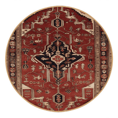 Machine Washable Persian Brown Area Rug