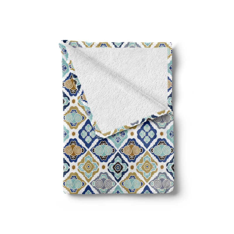 Hand Woven Throw Blanket, 60" x 80"