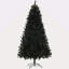 Arbre de Noël artificiel de 7,5 pi de hauteur, arbre de Noël non éclairé avec 1346 pointes de branches, ouverture automatique, base en acier, décoration des Fêtes pour bureau personnel, noir-118034234-118034232