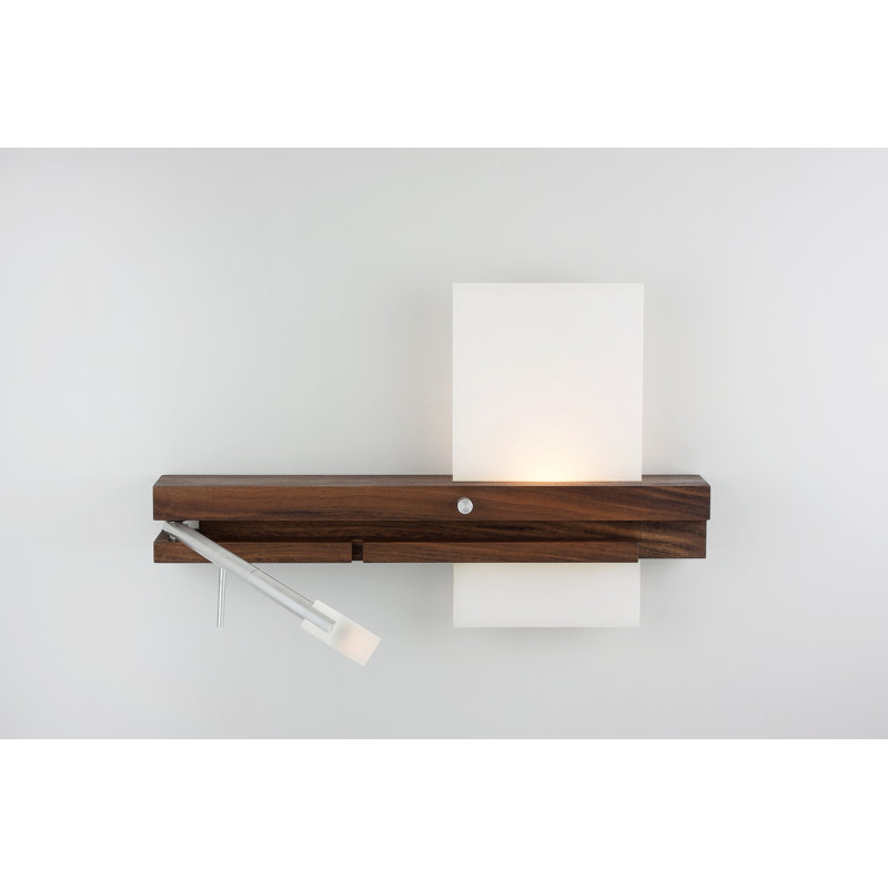 Levo LED Flush Mounted Sconce, Right, Plug-in