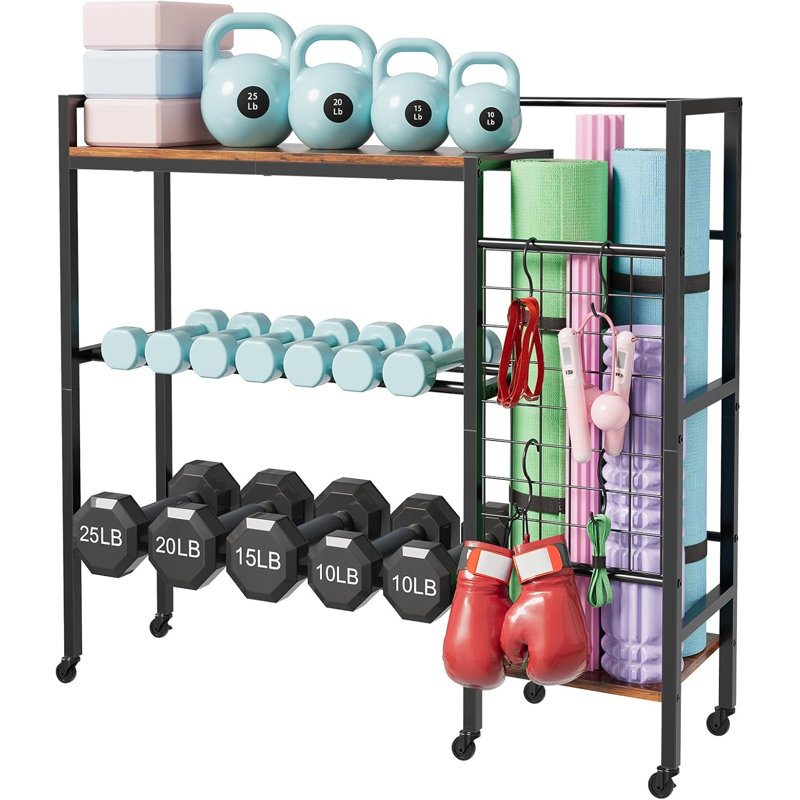 Dumbbell Rack, Gym Storage Rack, Weight Rack For Home Gym