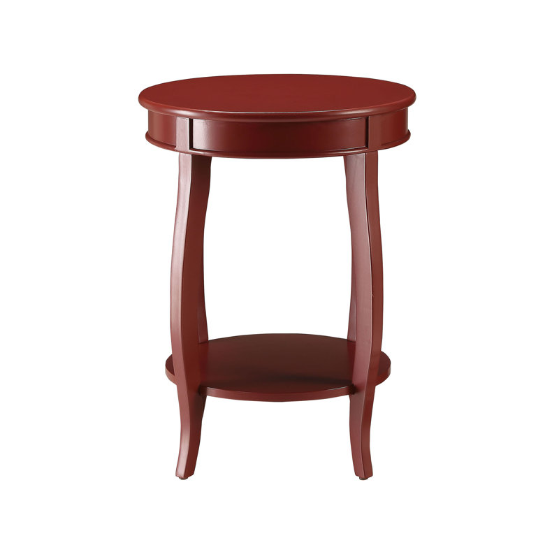 Boulanger End Table, Red