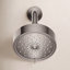 Pomme de douche multifonctionnelle Kohler Purist 2,5 GPM, trois réglages de jet, pomme de douche à haute pression de 5,5 po-86170986-138023030