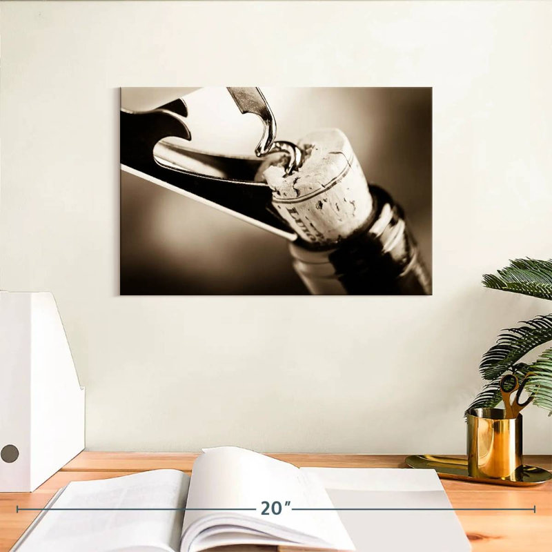Yarlin Wine Cork, 8" H x 12" W