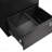3 Drawer Filing Storage Organizer Cabinet Black Locking Metal File Cabinets Three Drawer Office Filing Cabinet With Lock Drawers For Home Office/Legal/Letter/A4/F4