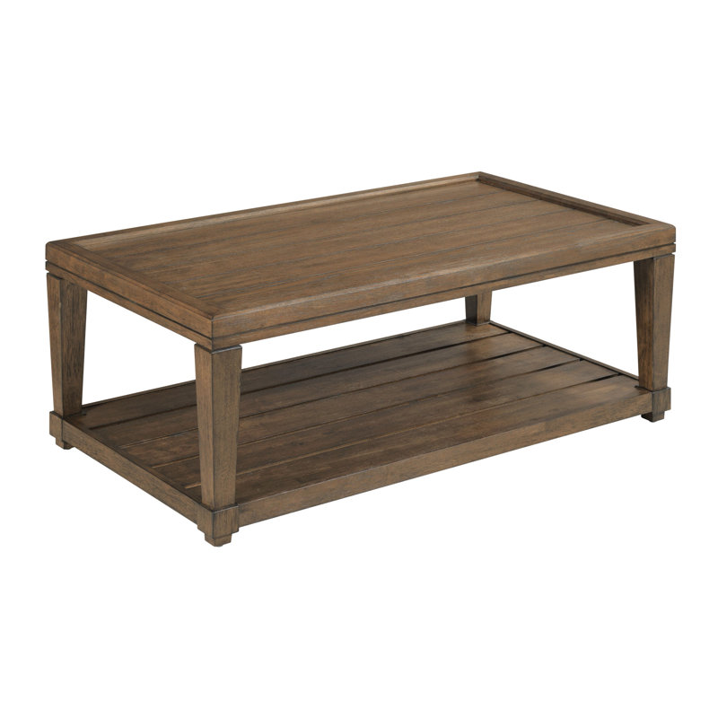 RECTANGULAR COFFEE TABLE(CASTERS)SEPIA, Brown