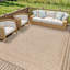 Lordsburg Traditional Indoor/Outdoor Jute-Look Rug-715754221